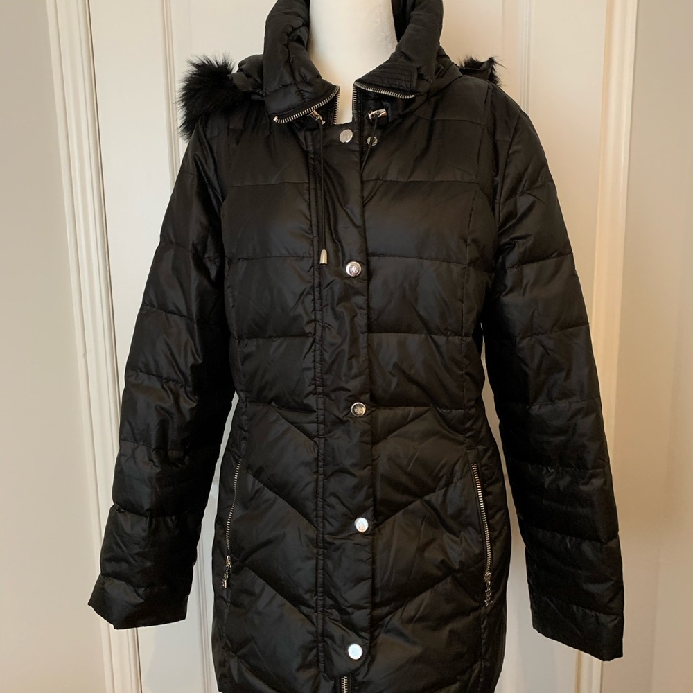 Ralph Lauren coat, black